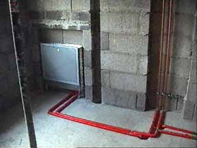 Fu&szlig;bodenheizkreisverteiler Obergescho&szlig;