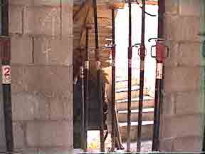 Treppe ins Obergescho&szlig;