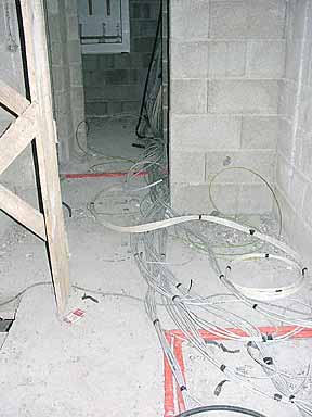 Bautagebuch Sonntag, 25. November 2001