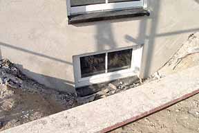 Au&szlig;enputz unten